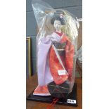 Japanese geisha figure