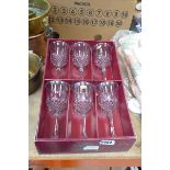 Box containing 6 Enchanté wine glasses
