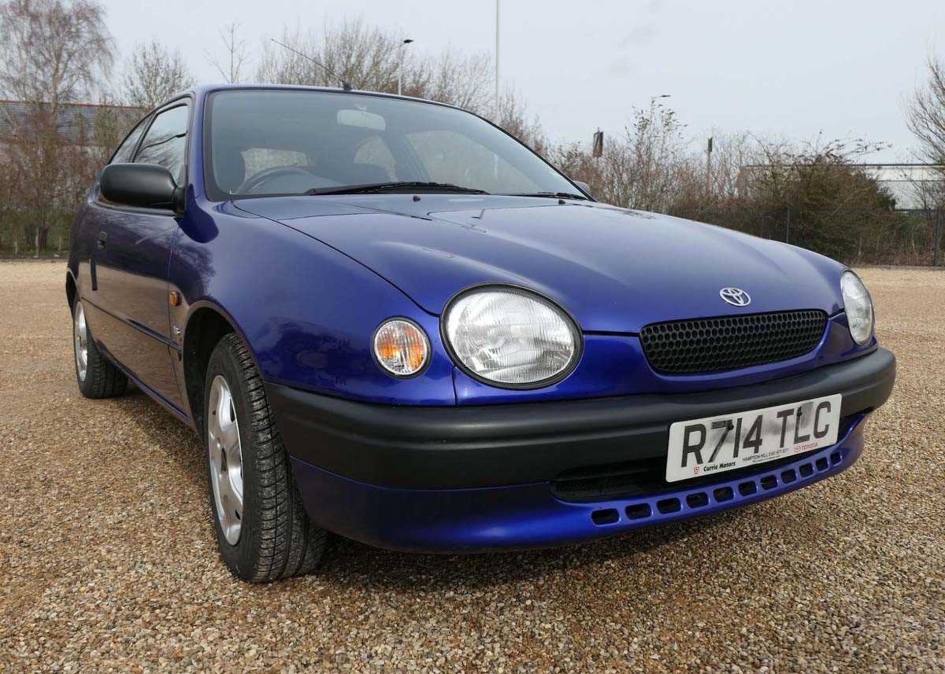 Toyota Corolla SR in blue, registration plate R714 TLC, first registered 29.06.1998, 3 door - Image 11 of 12