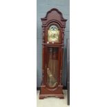 Modern moon phase longcase clock