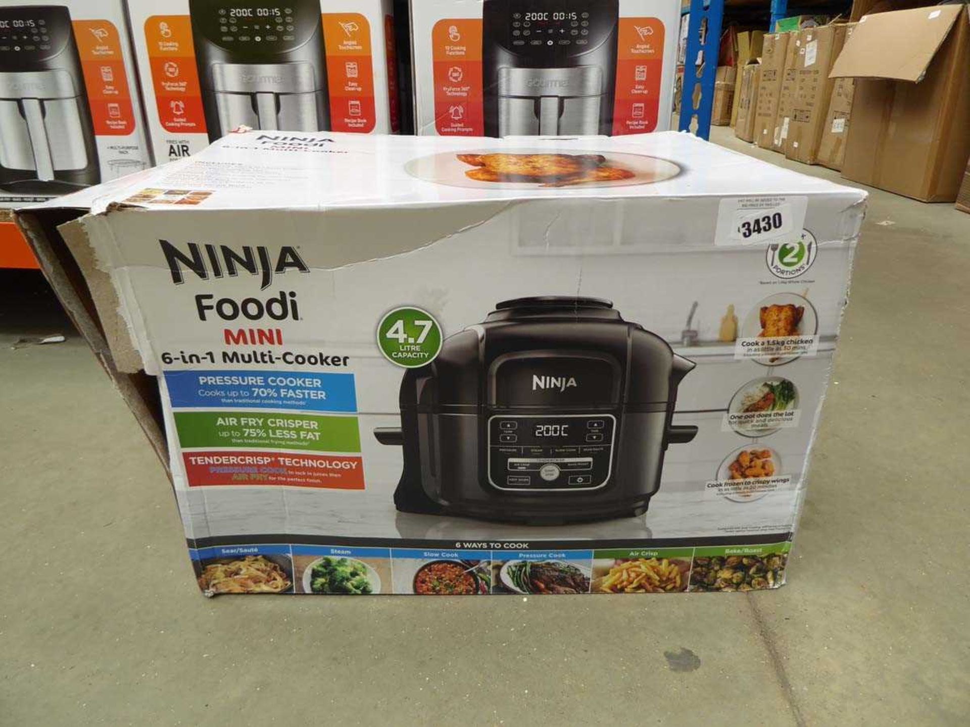 +VAT Ninja Foodi Mini 6 in 1 multi cooker