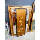 Chinese panel, plus a rectangle bevel mirror
