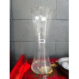 Large glass vase