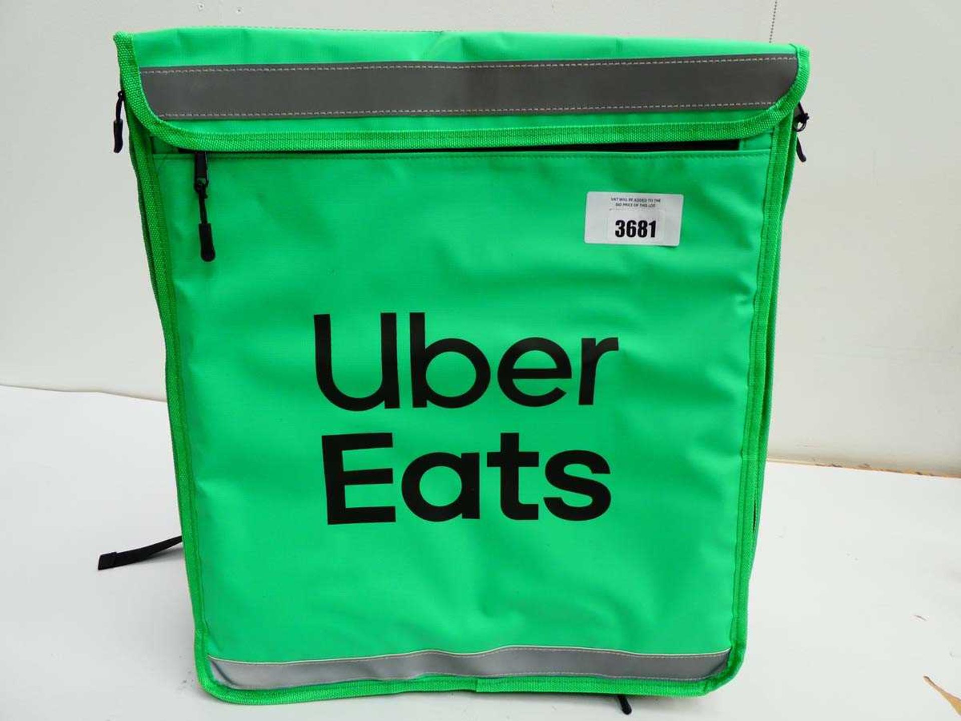 +VAT Uber Eats hot food backpack