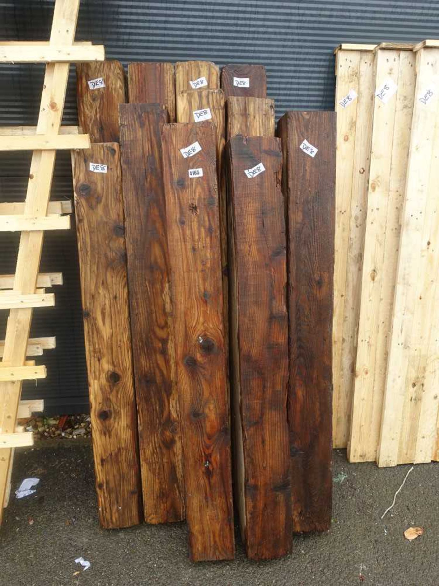 Quantity of 5' wooden posts