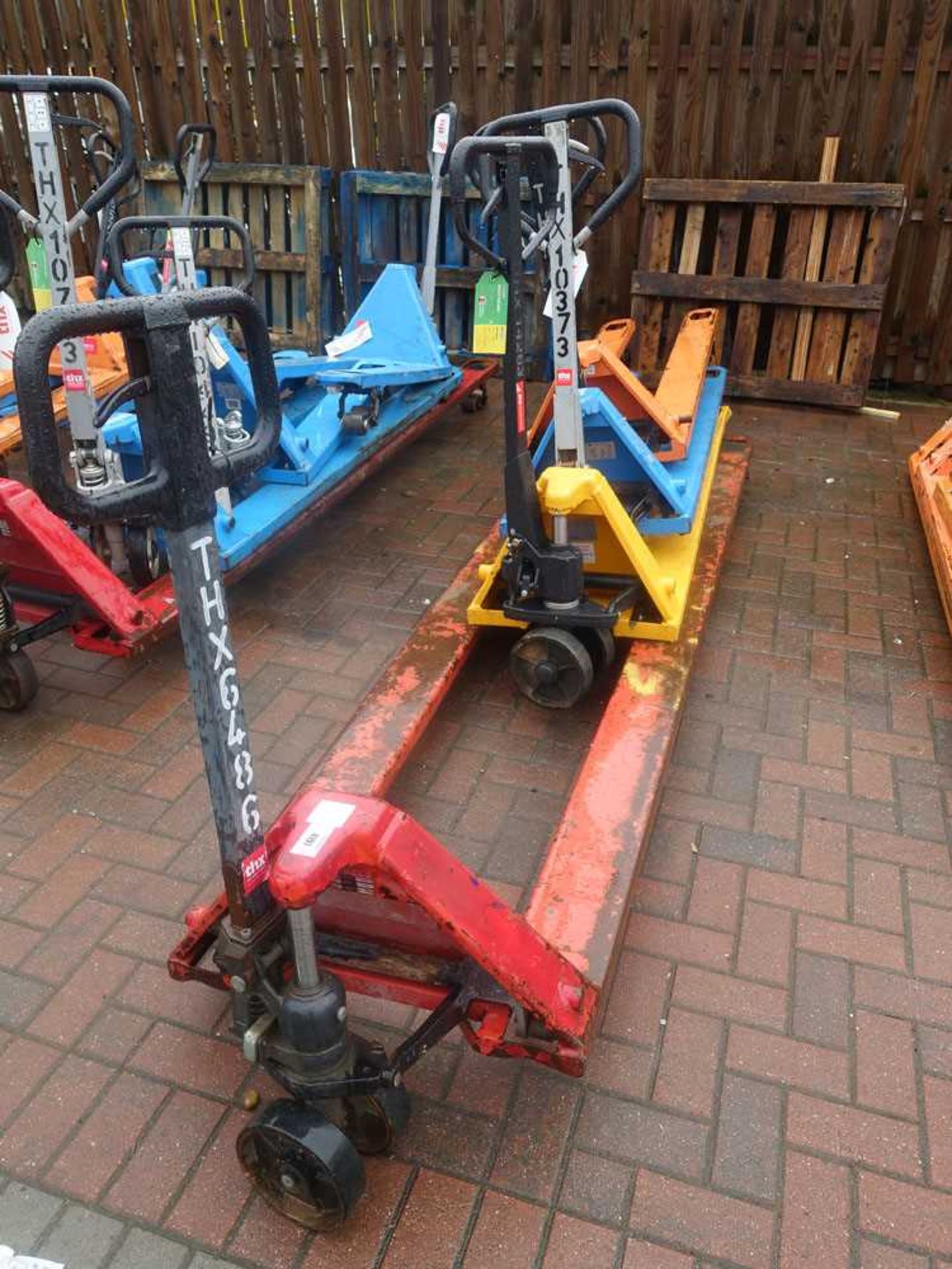 +VAT Four pump trucks, for spares only