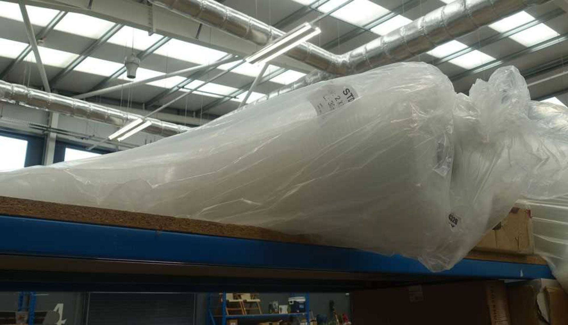 Thin roll of bubblewrap