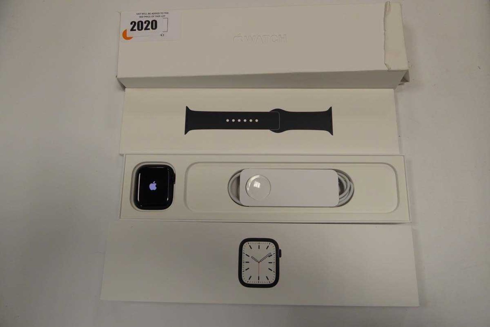 +VAT Apple Watch Series 7 Midnight with aluminium case 45mm with box