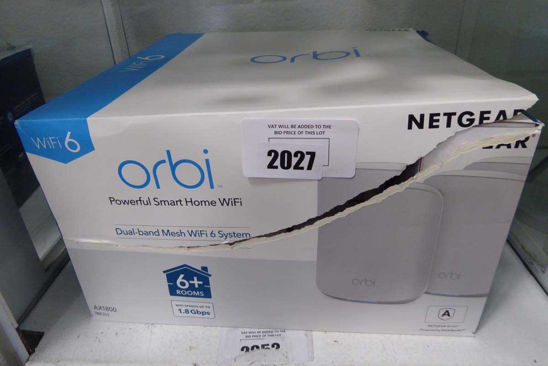 +VAT Orbi Netgear wifi 6 mesh wifi system