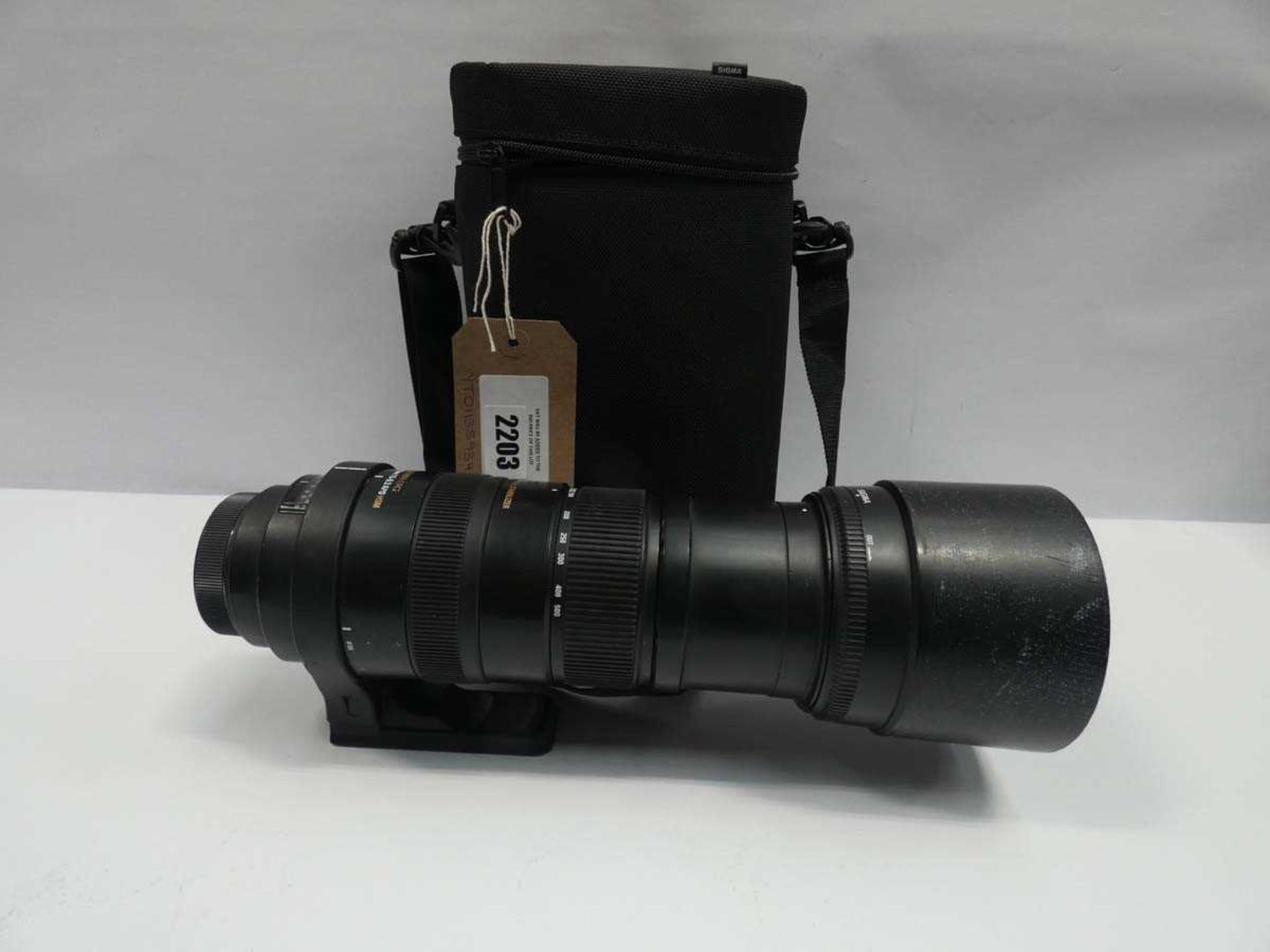 +VAT Sigma DG 150-500mm 1:5-6.3 APO HSM camera lens