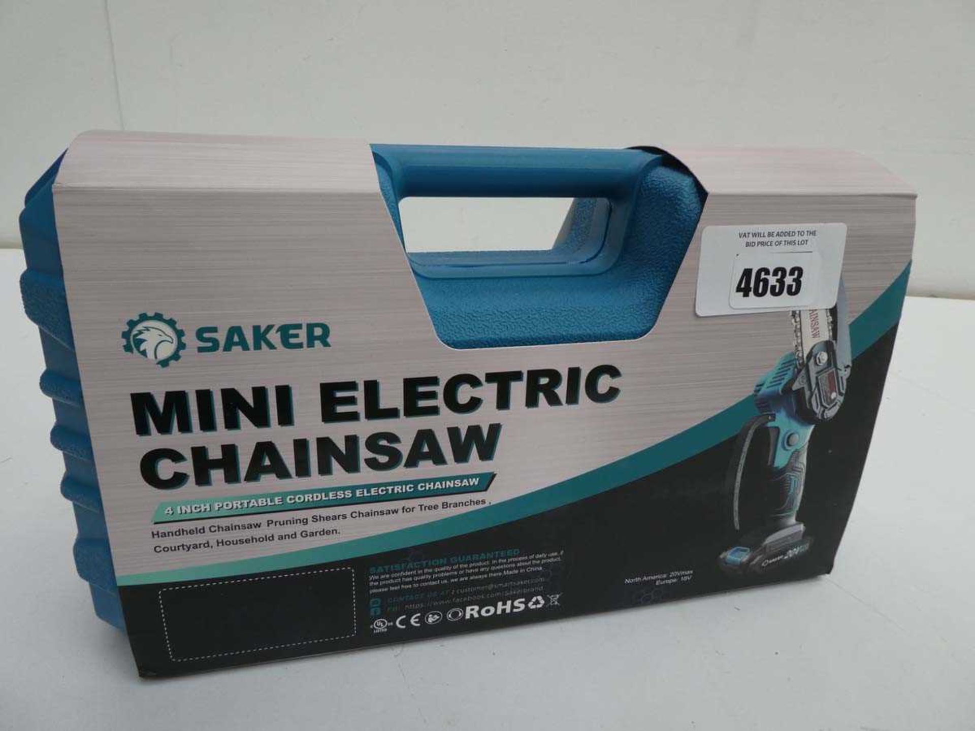 +VAT Saker mini chainsaw