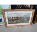 Framed and glazed print of The Thin Red Line