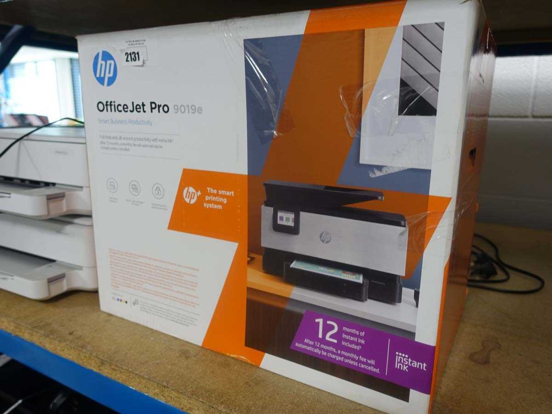 +VAT HP Officejet Pro 9019E printer in box