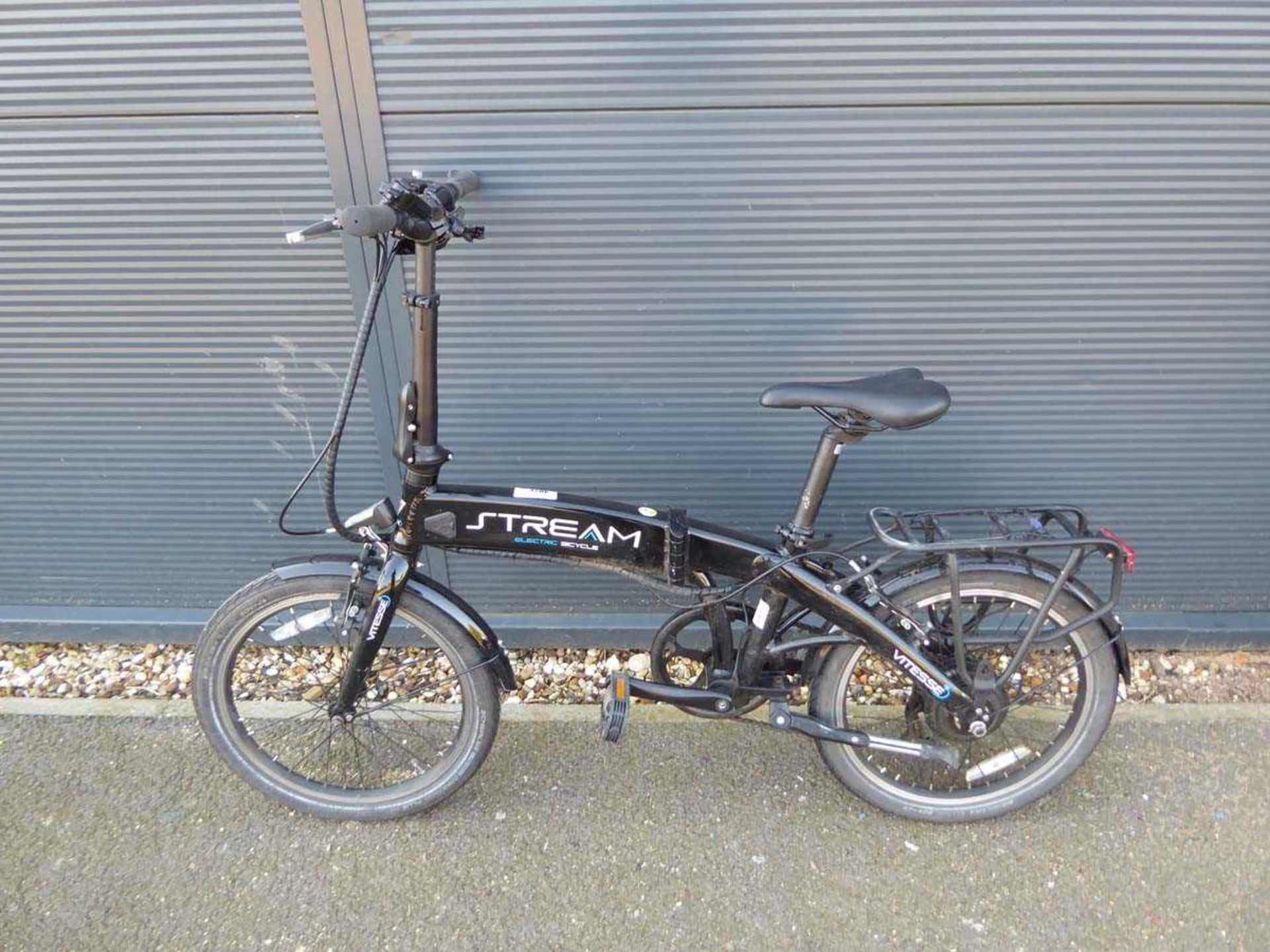 +VAT Stream foldup electric bike, no key or charger