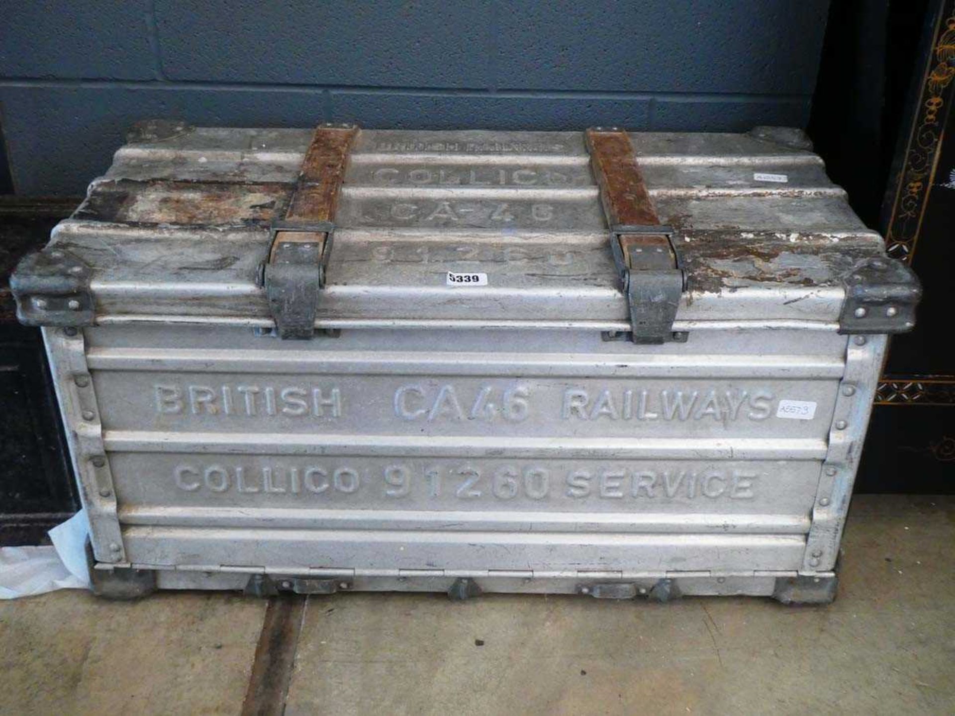 Aluminium British Railways trunk