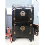 2 door Oriental cupboard