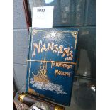 Nansen's Farthest North 1898 Vol.1 & 2, illustrated binding, text with facs., folding map