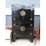 2 door Oriental cupboard