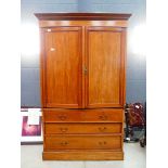 Edwardian linen press