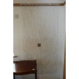 Beaded door curtain