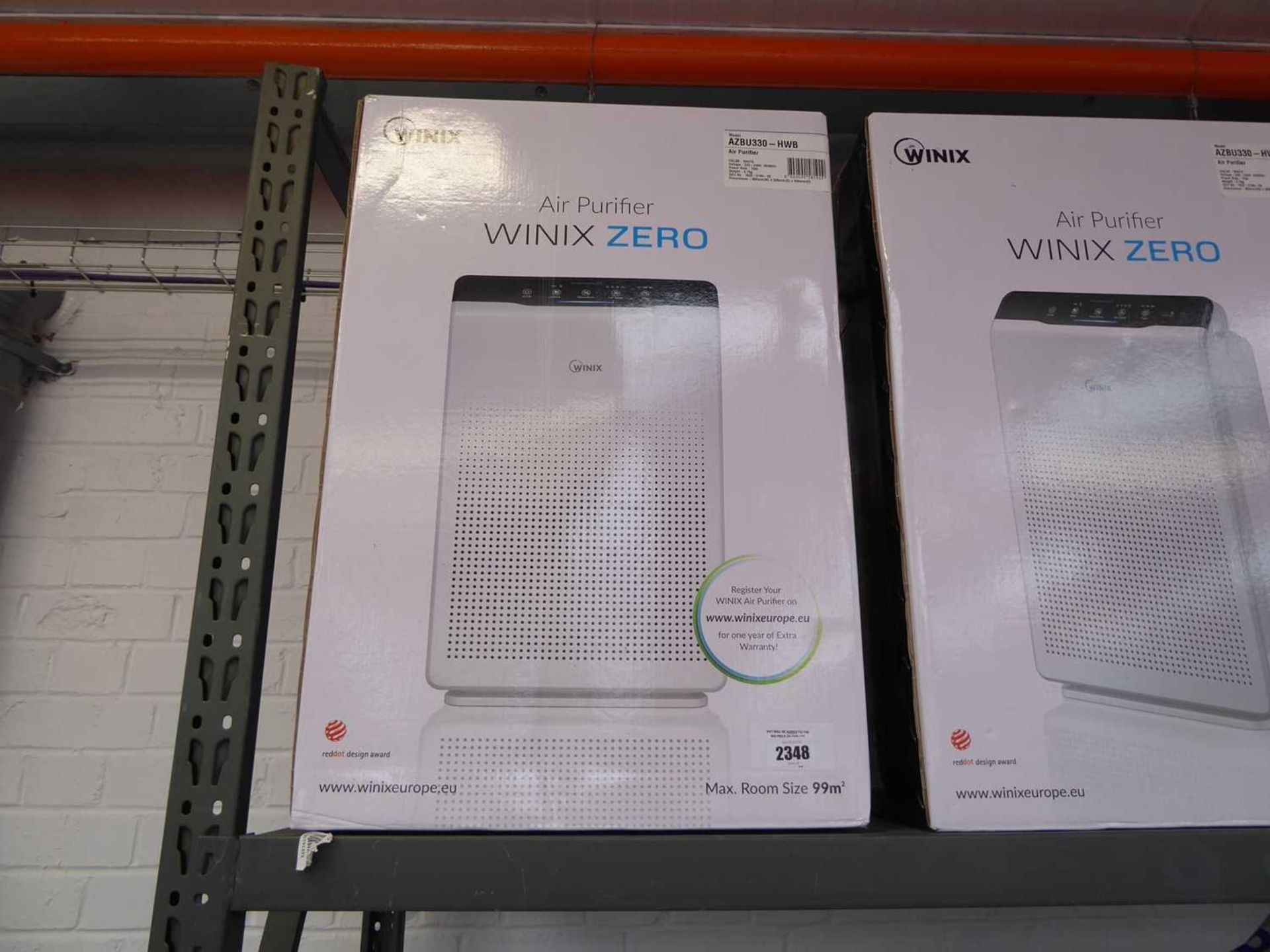 +VAT Boxed Winix Zero air purifier
