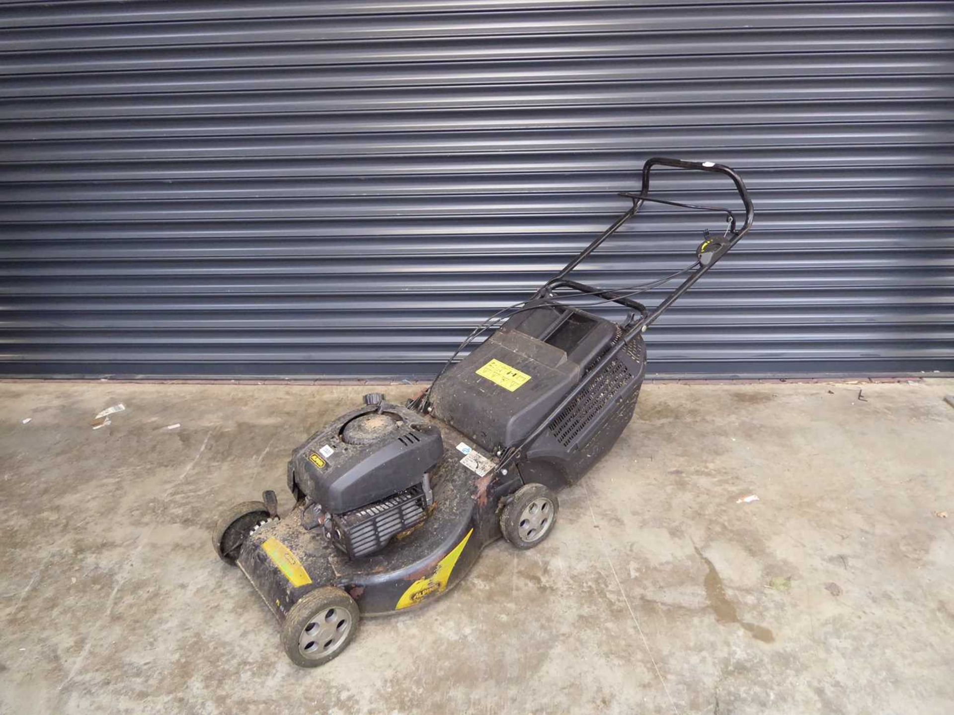 Alpina petrol lawnmower