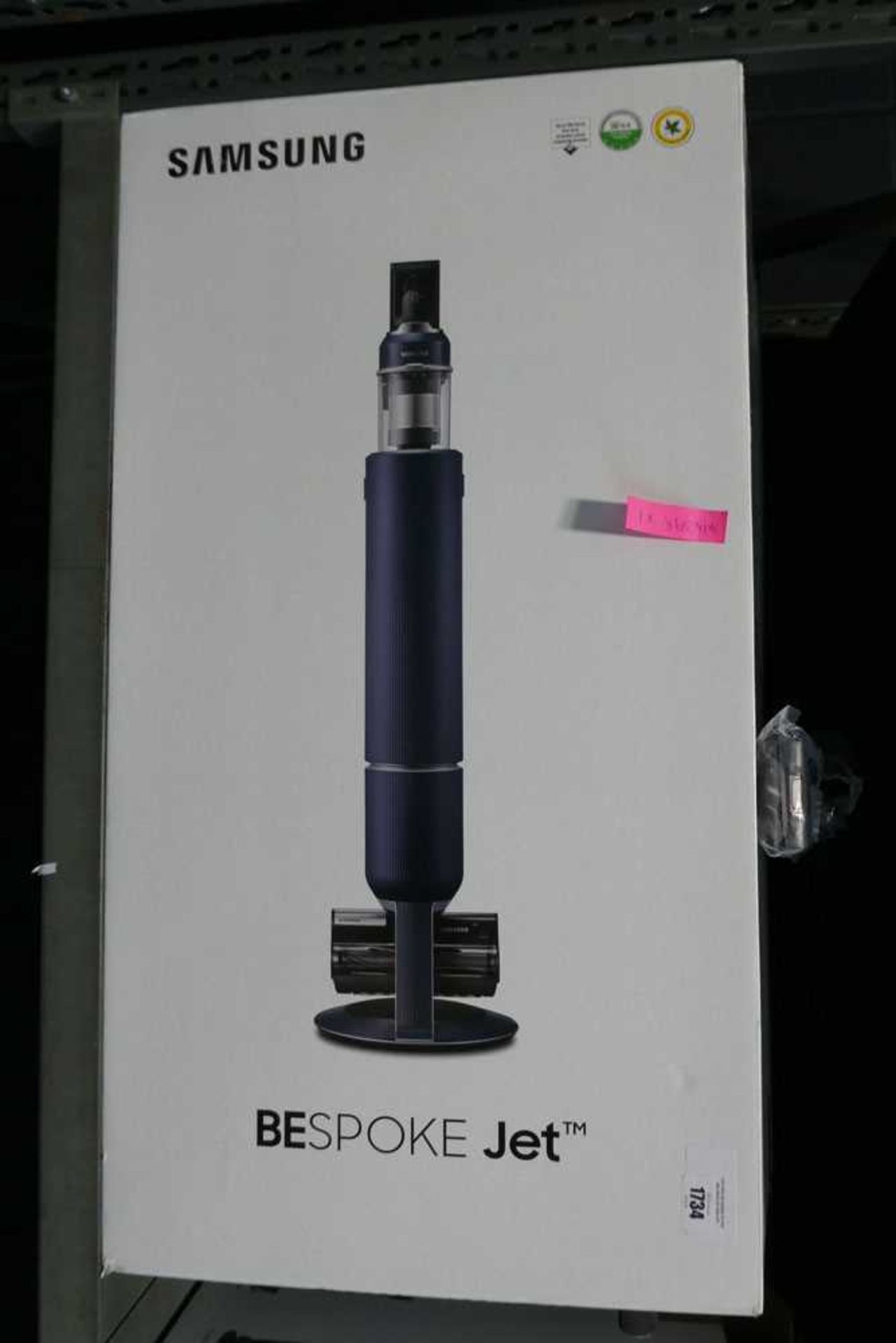 +VAT Samsung Bespoke Jet cordless vacuum cleaner in box (1 battery)