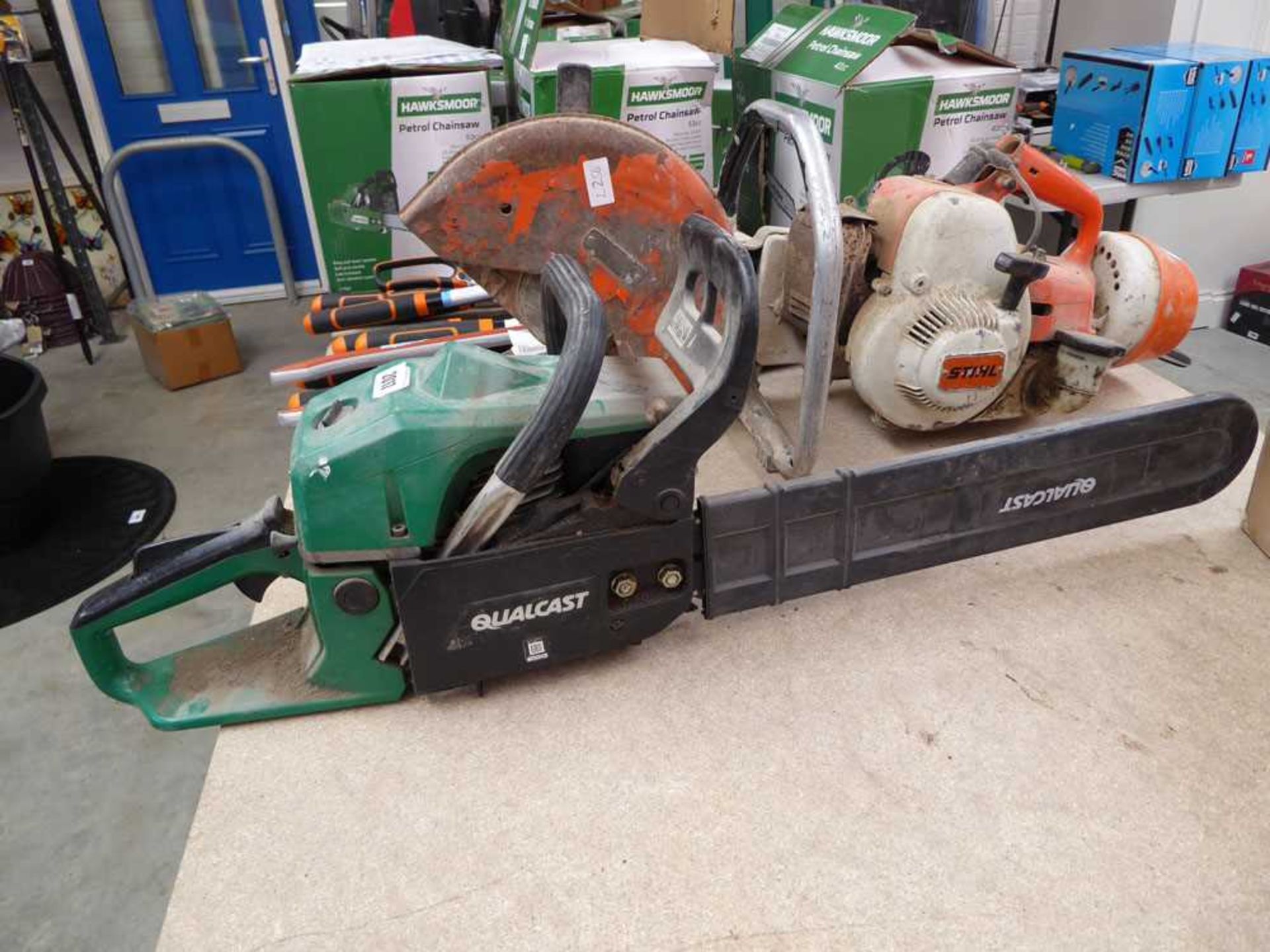 Qualcast petrol chainsaw