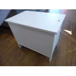 Modern white coffee table/ lift top box