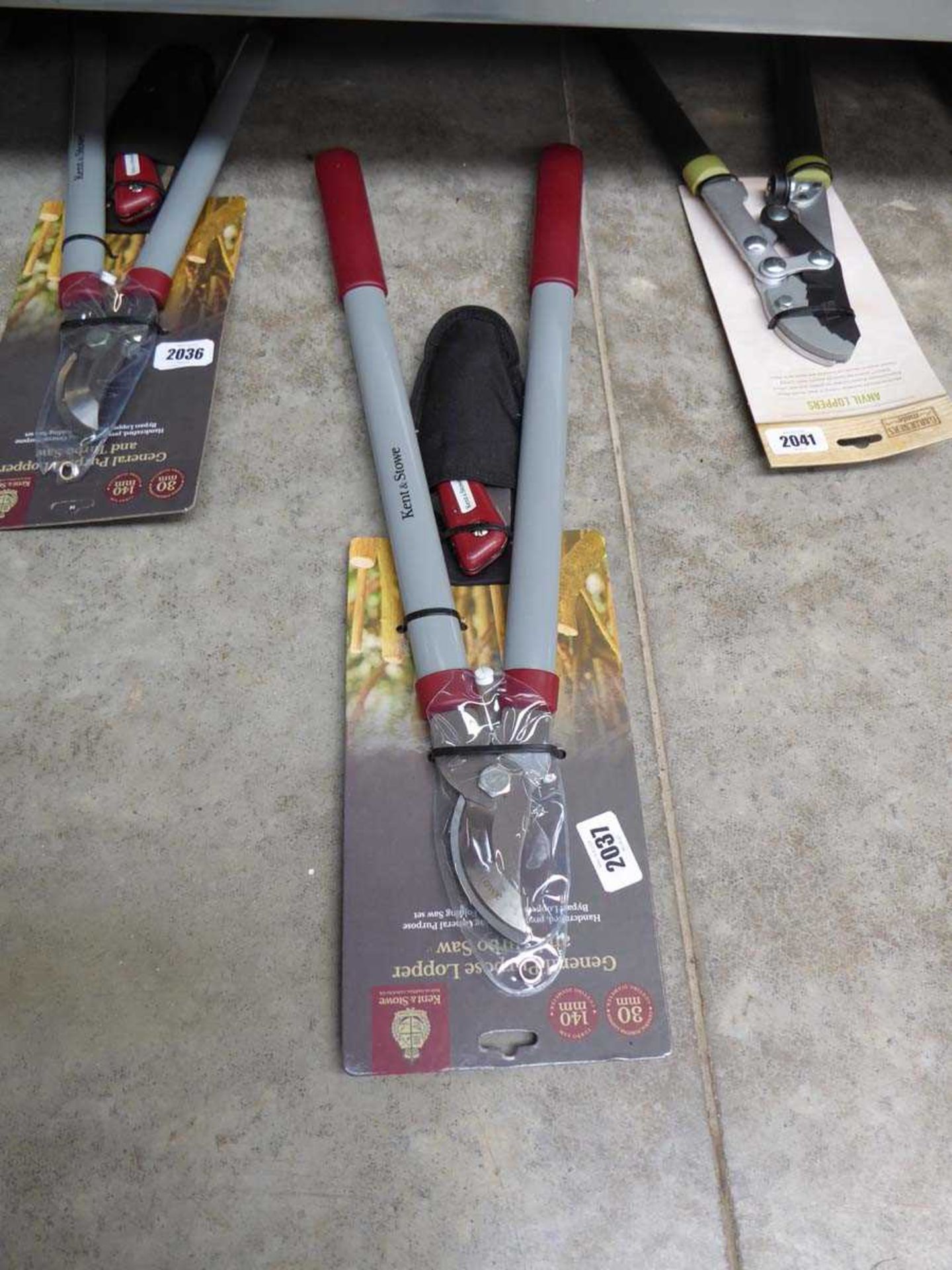 Kent & Stowe 2 piece general purpose loppers and turbo saw set