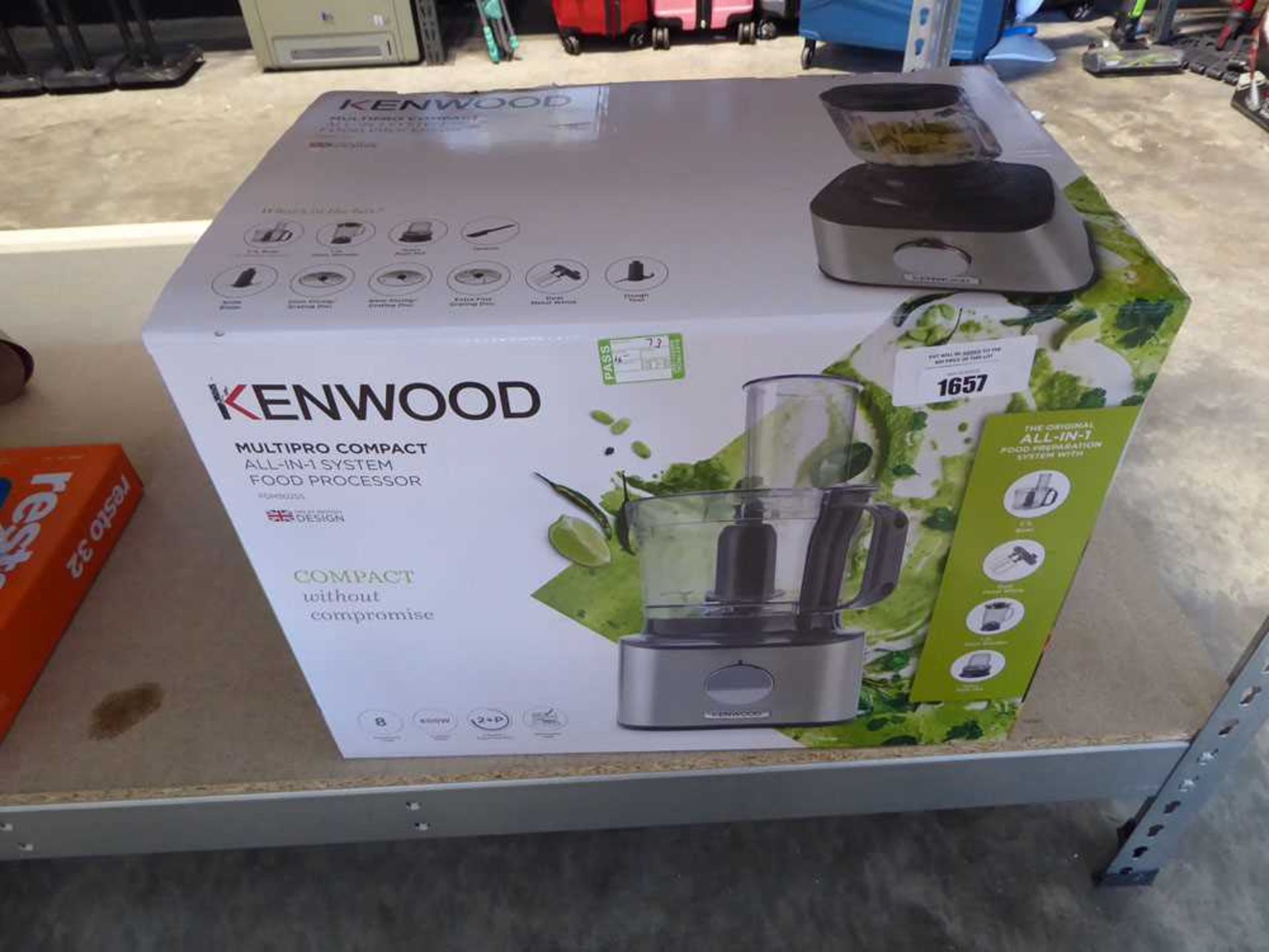 +VAT Kenwood Multi Pro compact food processor in box