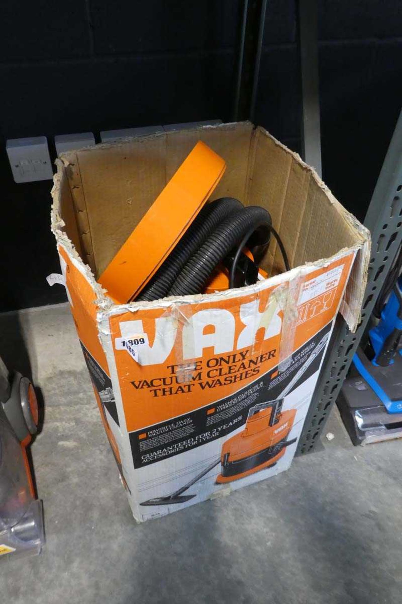 Vax wet and dry vacuum cleaner in box