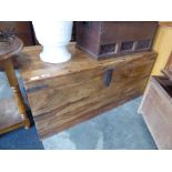 Mexican pine storage trunk