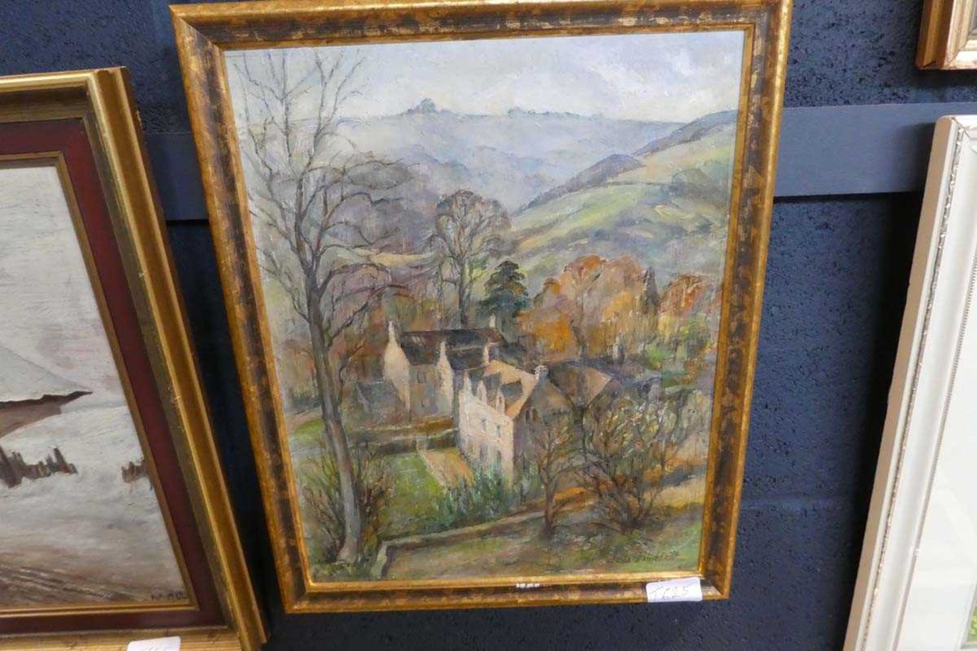 2 framed artworks by Louis Pimblett of countryside scenes - Image 4 of 4