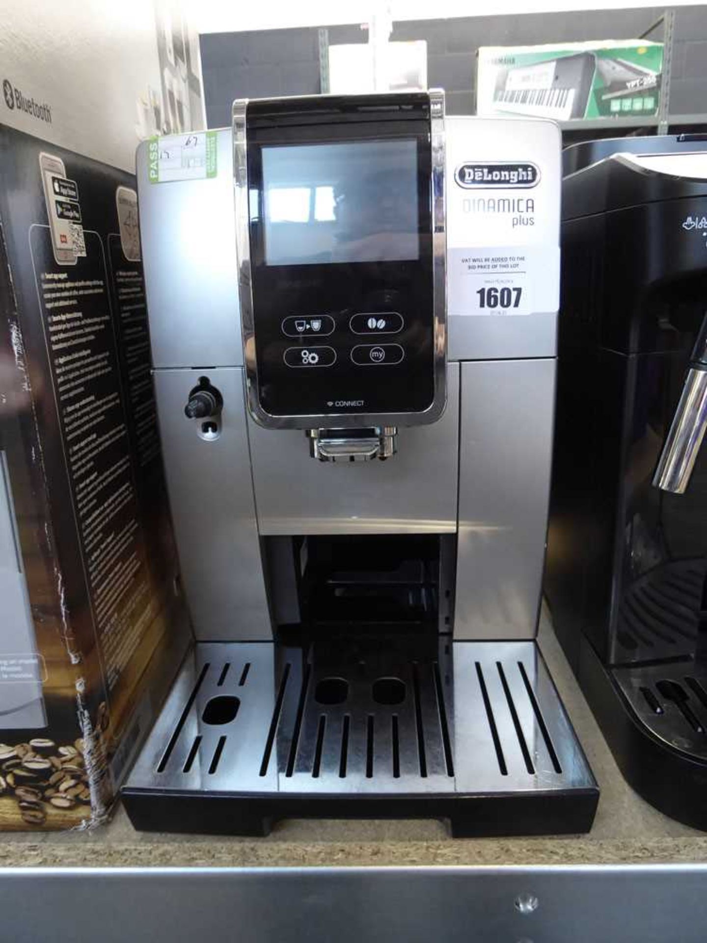 +VAT De'Longhi Dynamica Plus coffee machine, unboxed