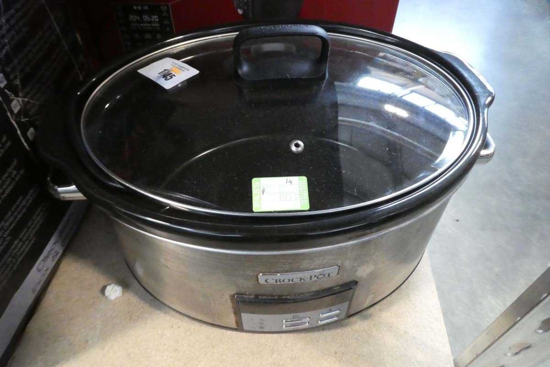 +VAT Crockpot slow cooker, unboxed