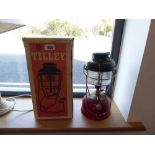 Boxed Tilley lamp