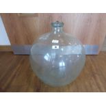 Green glass carboy