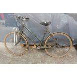 Hercules Commuter 3-speed cycle in green