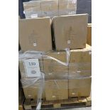 +VAT Pallet of 12 cartons of 4, white ceramic 35 x 35 x 4cm serving plates, together with 4