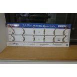 +VAT Twin pack of wall mounted hook rails by Birdrock