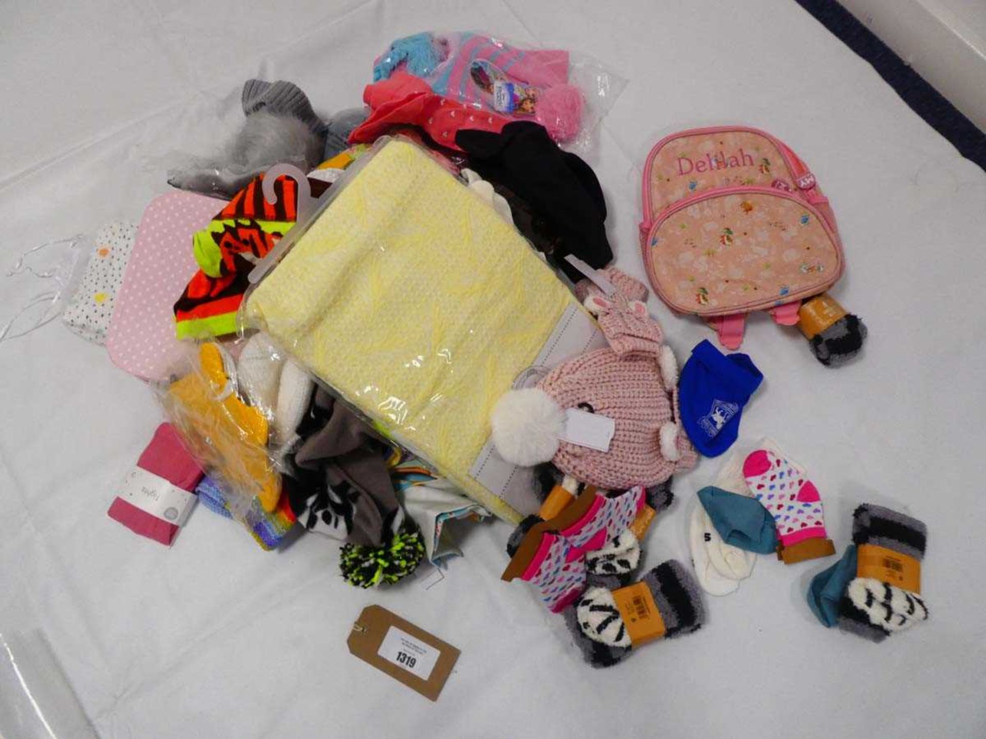 Selection of various baby accessories