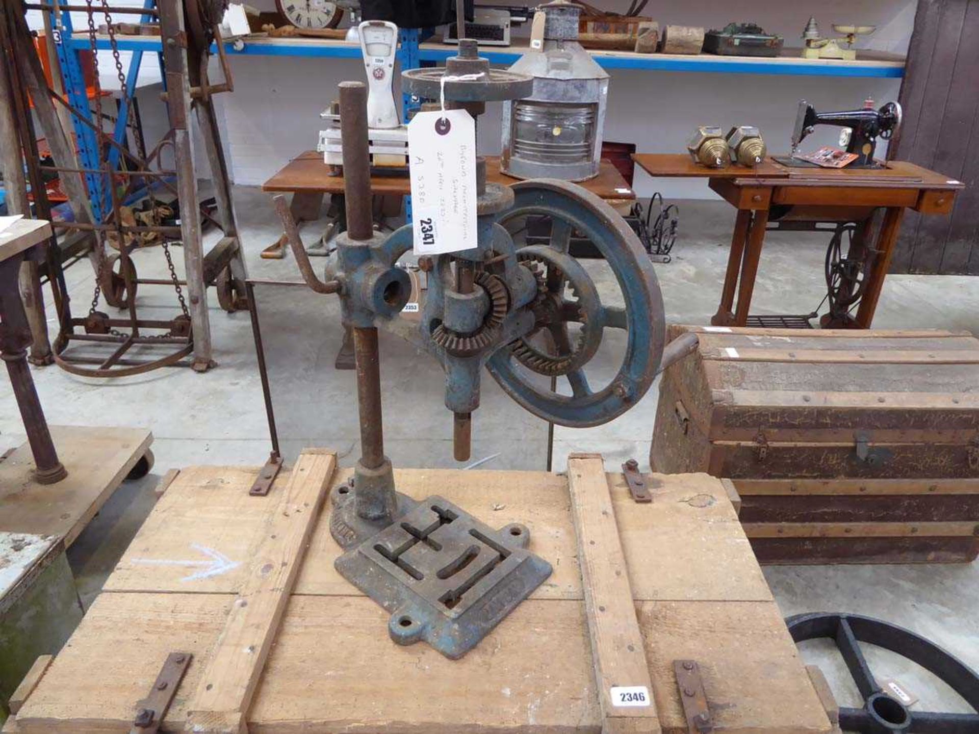 Union A1 hand operated pillar drill