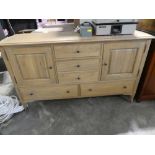 +VAT Modern limed oak sideboard