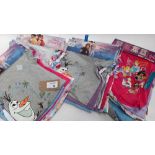 Approx. 20 Disney princess themed kids four pack t-shirt sets