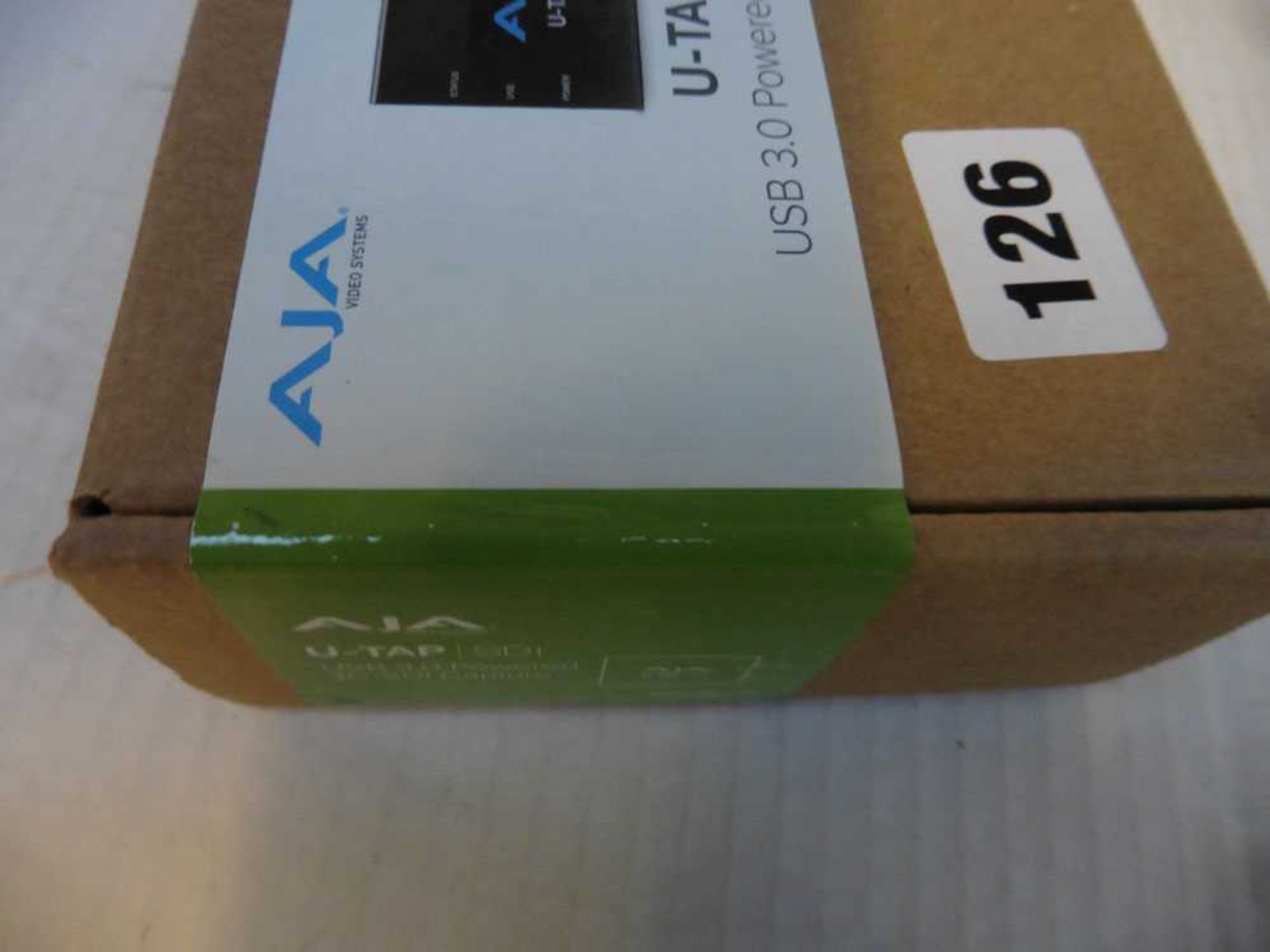 +VAT AJA video systems U-TAP/SDI USB 3.0 powered 3G-SDI capture device in box - Image 2 of 2