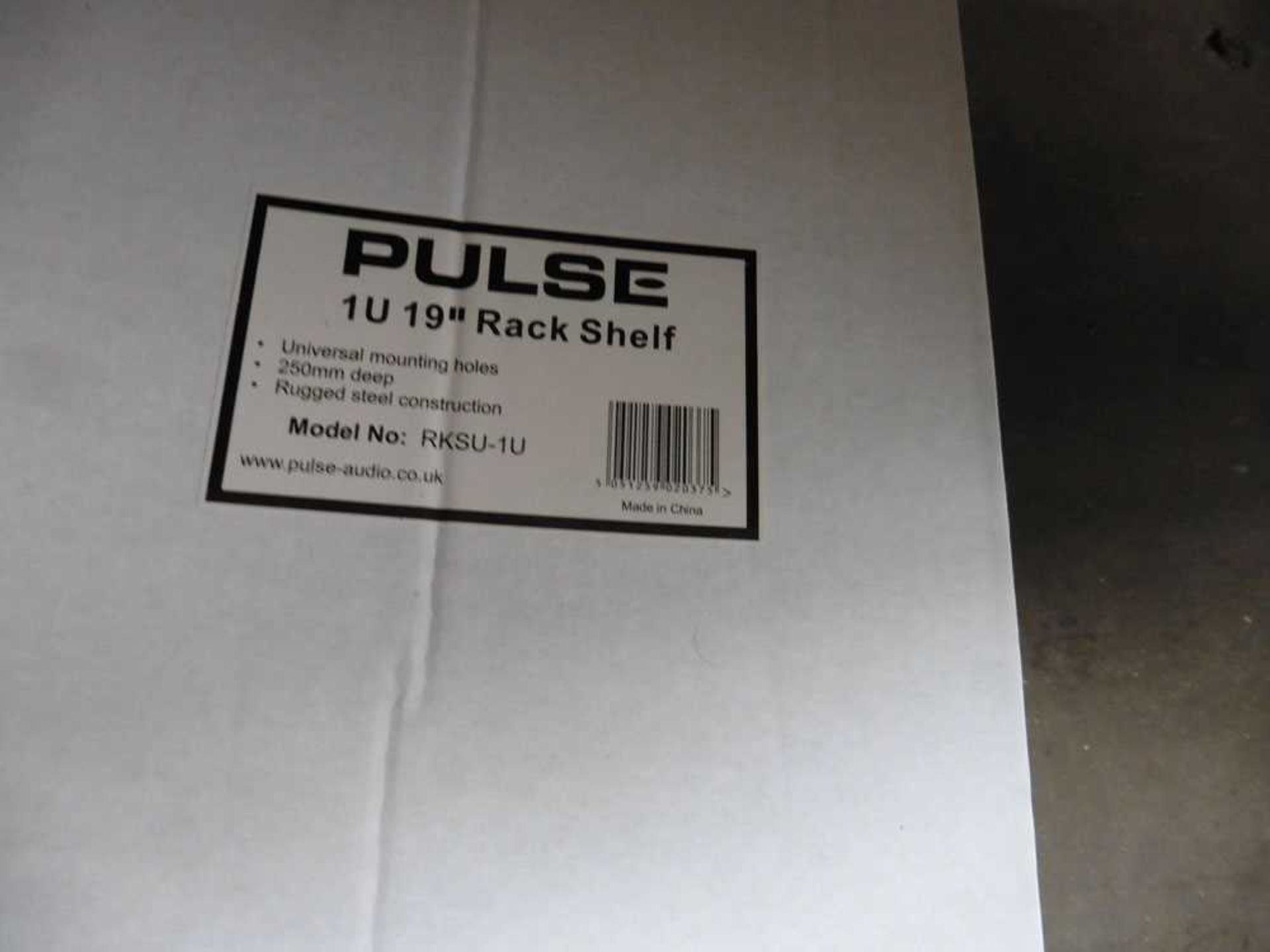 +VAT 5 Pulse 1U 19" rack shelves in boxes - Image 2 of 2