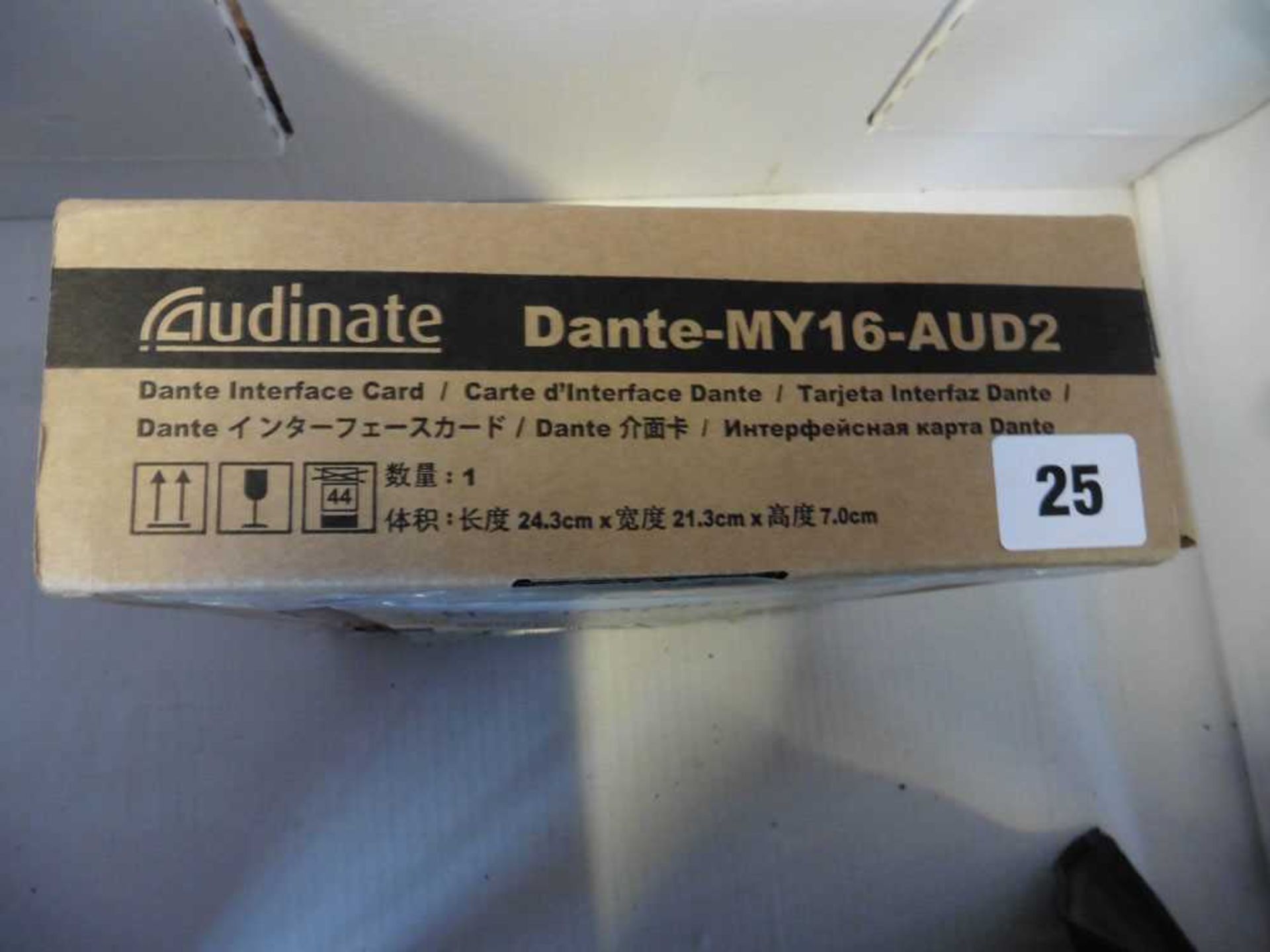 +VAT Audinate Dante-MY16AUD2 interface card, with box - Image 4 of 4