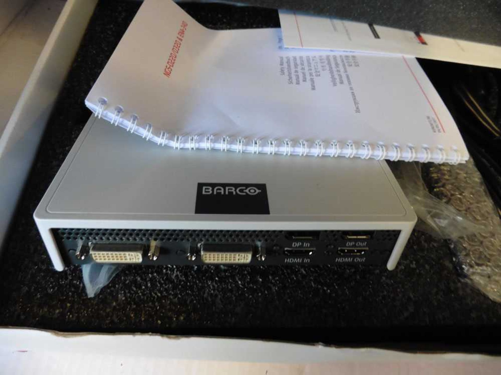 +VAT Barco Media distribution over IP ultra HD encoder/decoder model No NGS-D320 with box - Image 3 of 3