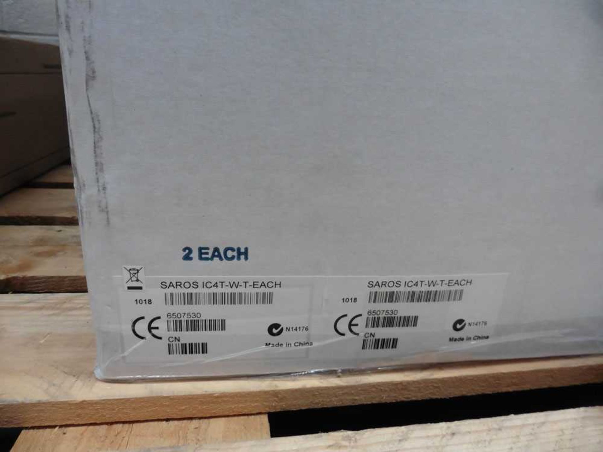 +VAT Pair of Crestron Saros model: IC16T-W-T ceiling speakers in box - Image 2 of 2